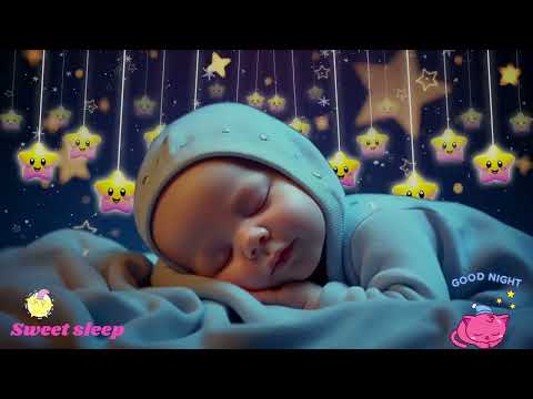 Overcome Insomnia in 3 Minutes 🌙 Mozart & Brahms Lullabies 💫 Baby Sleep Music🎶