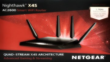 Setting Up and Unboxing: NETGEAR Nighthawk X4S AC2600 WiFi Router