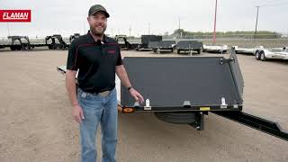 Trailtech BD2 Open Deck Sled/ATV Trailer | Product Overview | Flaman Trailers