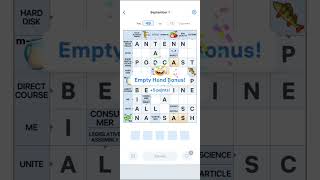 Easybrain Crossword Master puzzle september 1 2025 💯 solved perfect solution 01/09/2025