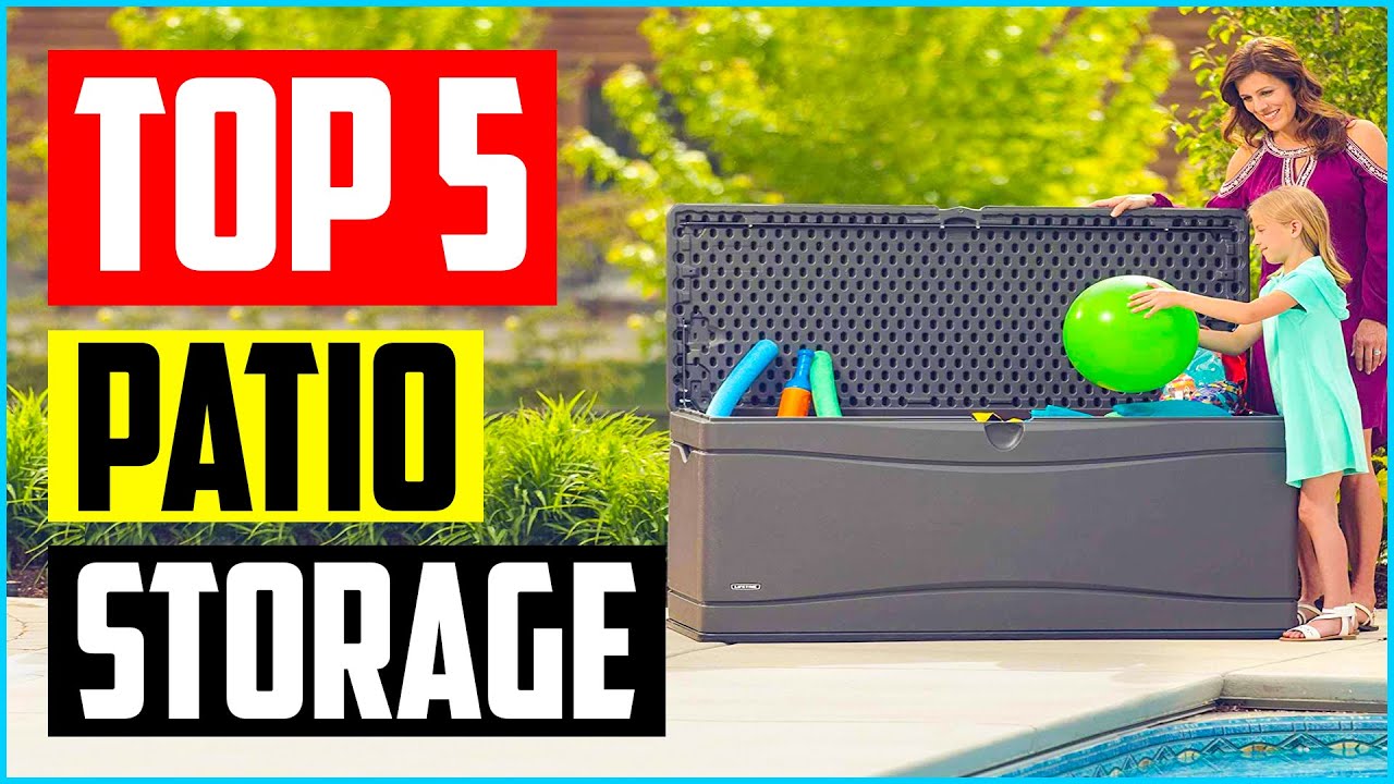 Top 5 Best Patio Storage Boxes in 2021 Reviews Last Update YouTube