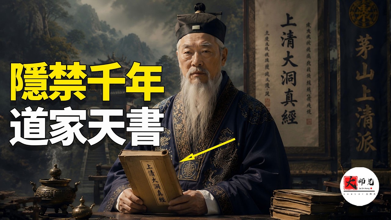 千年只传38人!道教真正的“禁书”:《上清大洞真经》到底隐藏了什么?