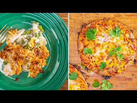 Chicken Pot Pie + BBQ Chicken Pizza By Grant Melton