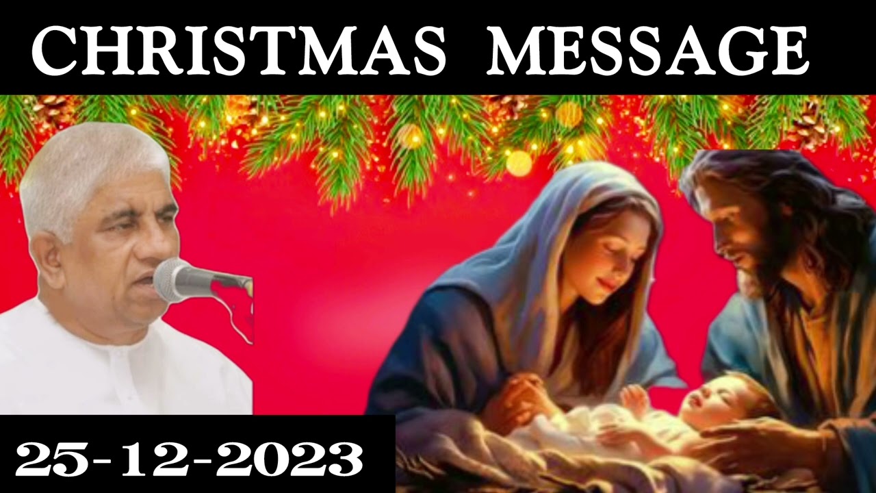 Christmas message | pas.luke | 25 December 2023 | The pentecostal mission