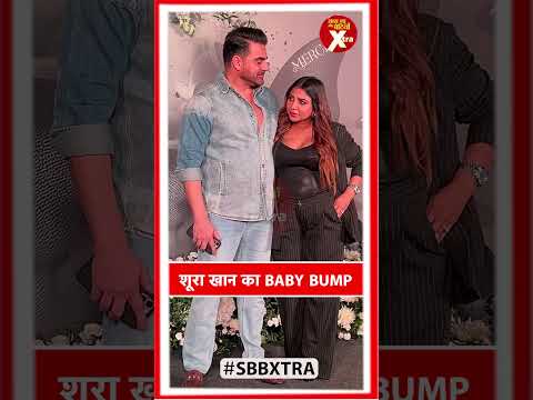 Sshura Khan Glows At Arpita S Bash Flaunts Baby Bump With Arbaaz By Her Side SBB Xtra 