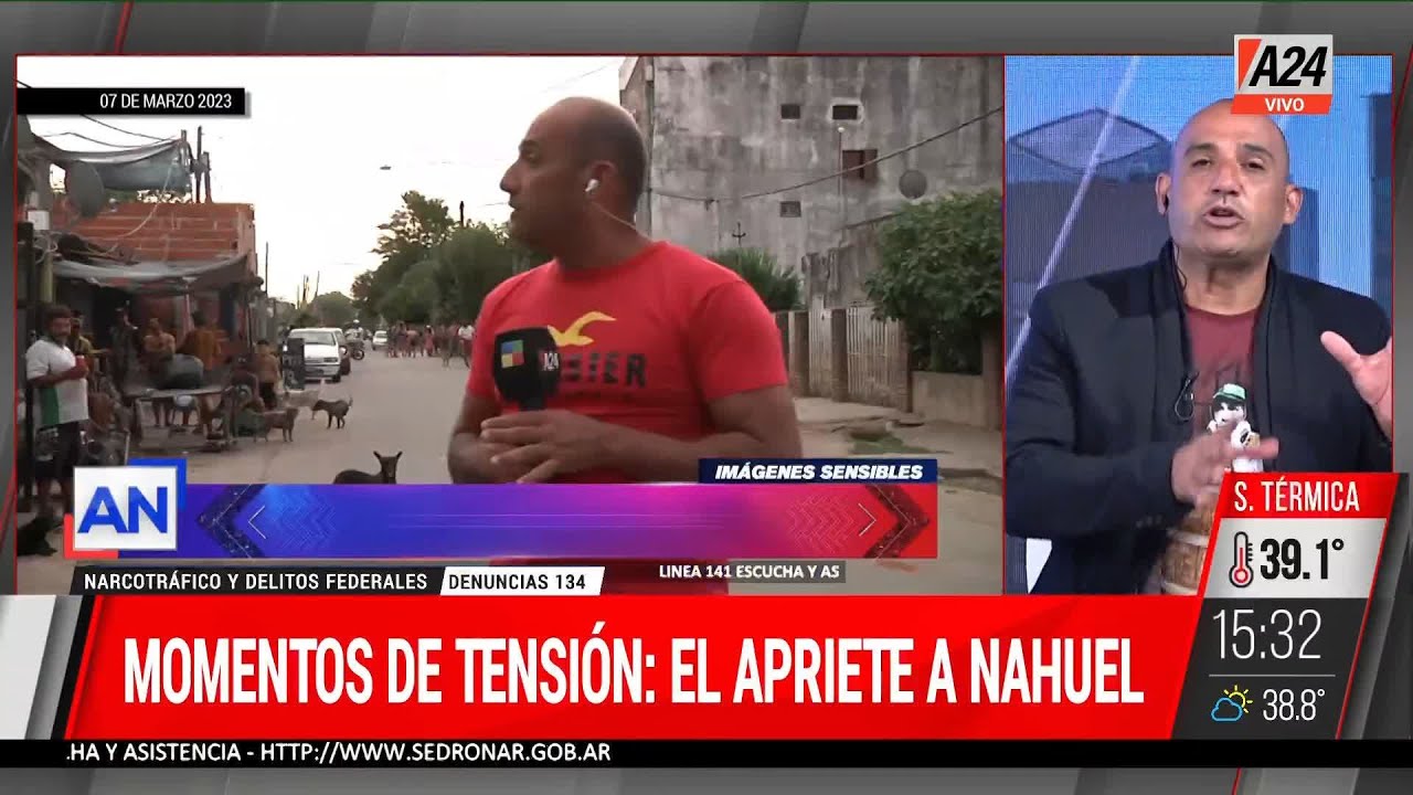 🔴 Momentos de tensión: Así amenazaban a Nahuel en vivo