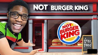 Welcome To My Restaurant!! | NDL - I Opened A FAKE Burger King (Reaction)