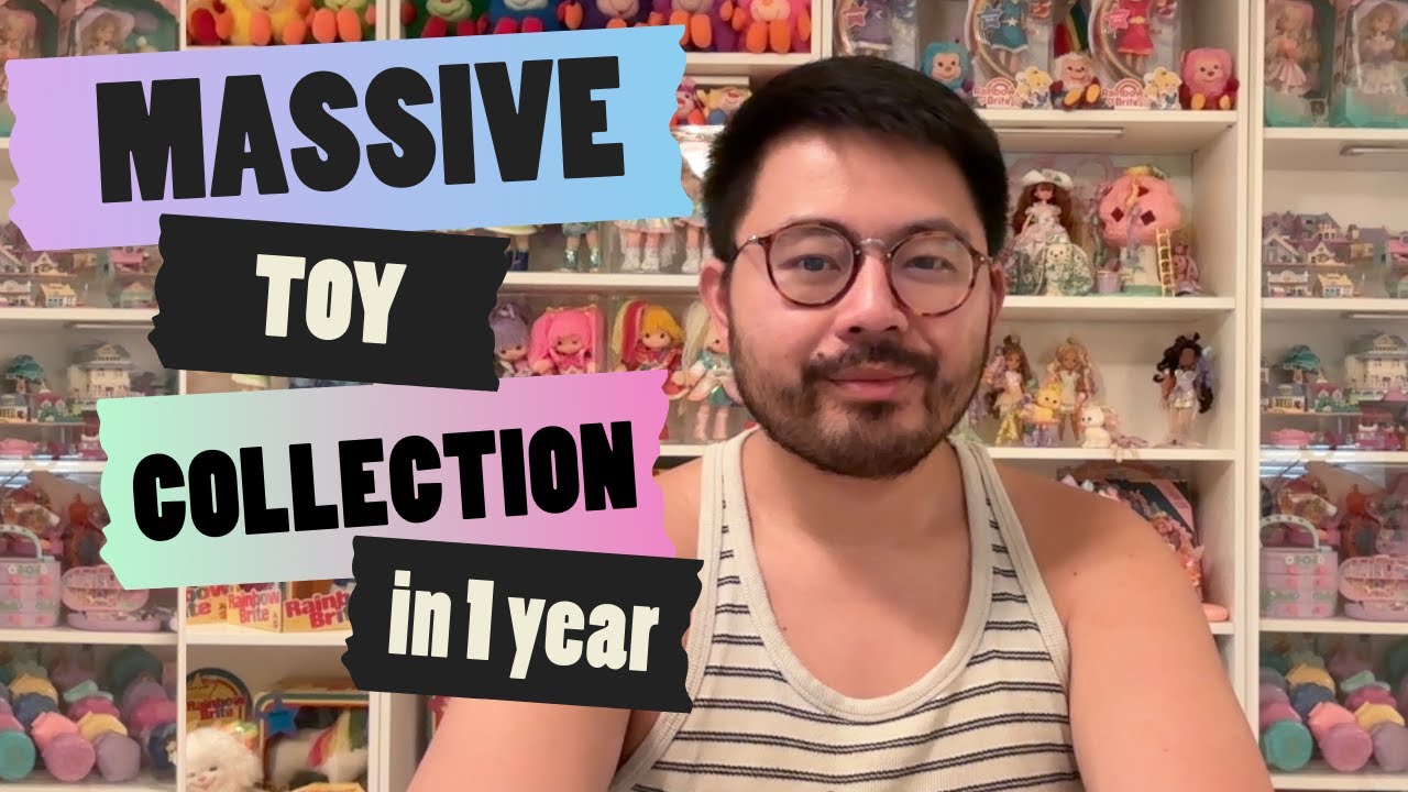 How I Collected Massive Vintage Girl Toys Collection in 1 Year: Rainbow Brite, Polly Pocket, SSC