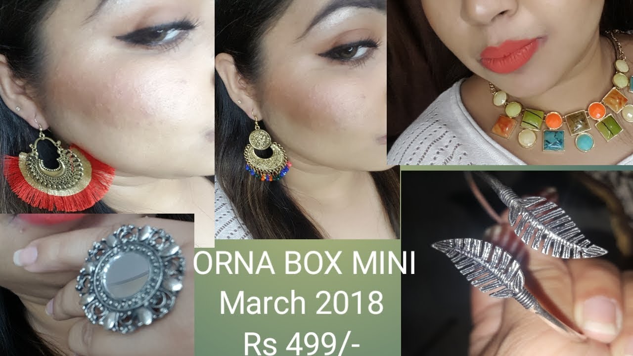 ORNA BOX || MINI GREEN BOX || MARCH 2018 || Rs 499/- || TARUNEET KAUR