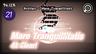 4k Base!!! | Artifact - Mare Tranquillitatis | Map By PLORALD | ADOFAI Normal Clear!!!!