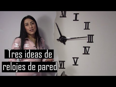 Video: Cómo Hacer Un Reloj De Pared Tú Mismo