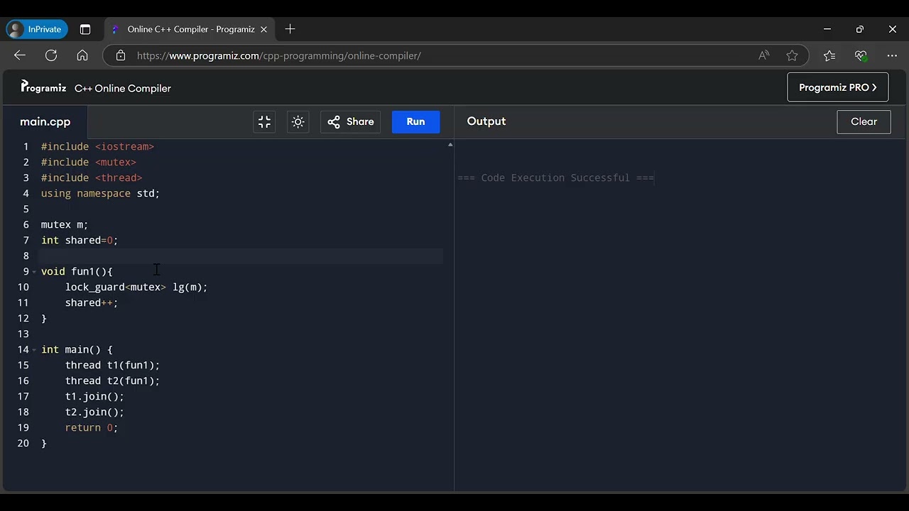 std::lock_guard in C++ 