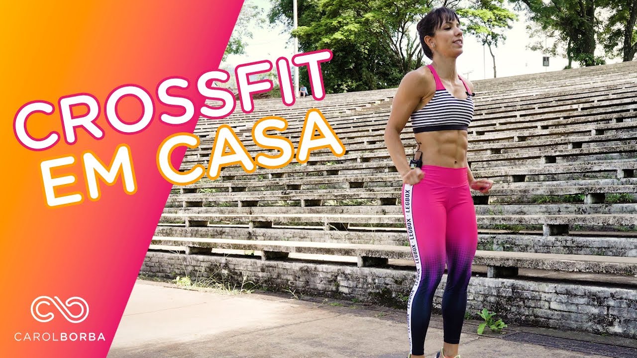 Crossfit em casa - Carol Borba perder barriga en un mes