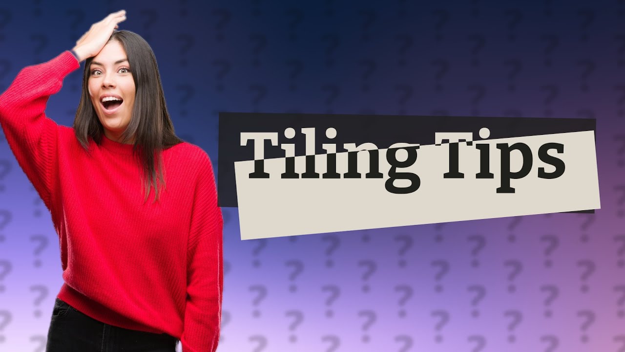 Can I tile straight onto a painted wall? YouTube