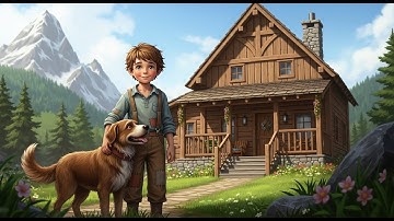 Abandoned as a Child — A Mountain Boy and His Dog Turn a Ruined Mountain Cabin Into a Paradise