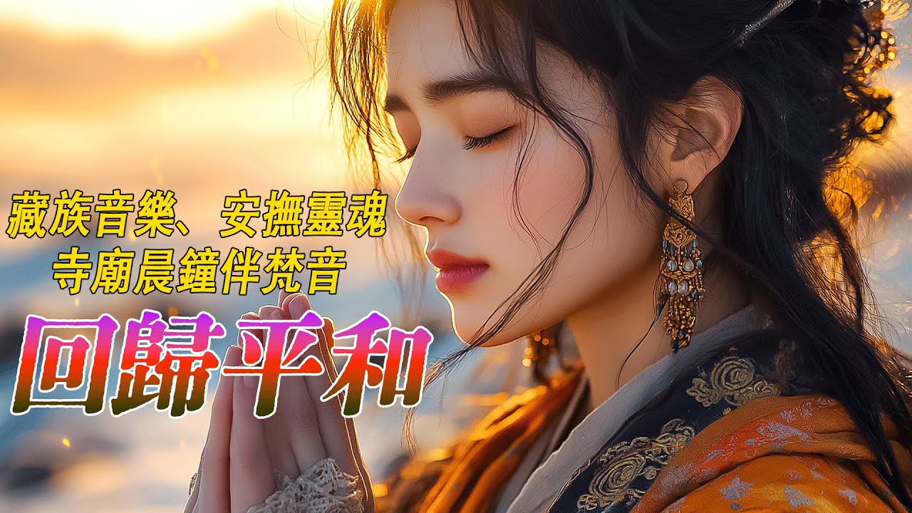 西藏藏音療癒！｜極境療癒的藏族音樂｜睡前冥想必備，撫平焦慮，緩解情緒內耗，找回內心平靜 #疗愈歌曲 #music #tibetanmusic #音樂 #西藏颂钵 #西藏#天籟之聲