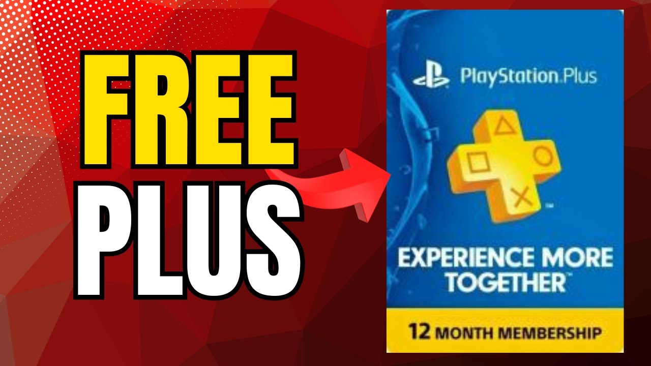 FREE PS PLUS 12 Month ✅ How I Got Playstation Plus For Free In 2025!