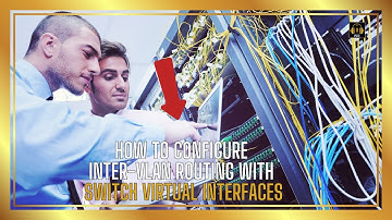 How to Configure Inter VLAN Routing with SVIs (Simplified!) #ccna
