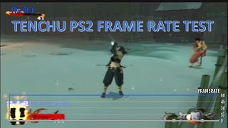 Tenchu Wrath of Heaven PS2 Frame Rate Test - FRAME RATE TEST PS2