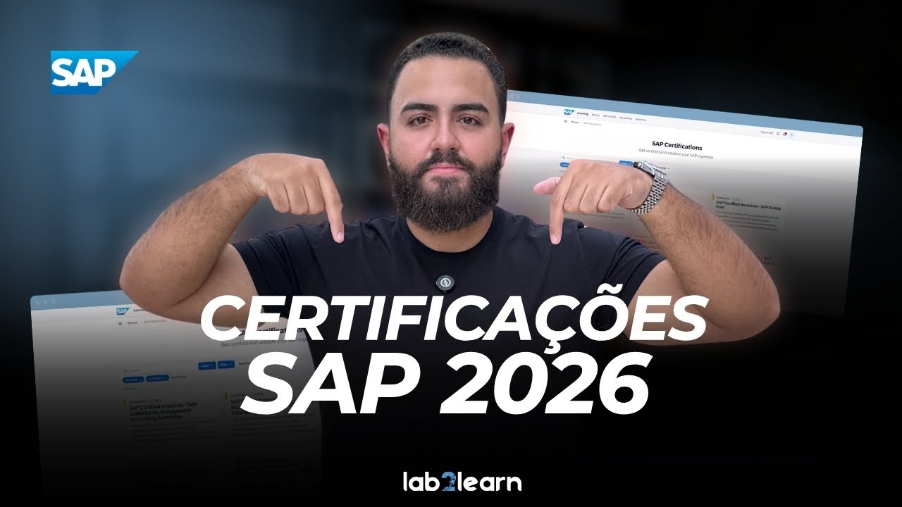Certificações SAP 2026: O que mudou nas certificações de SAP BTP?