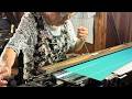 How 1,000-Year-Old Craftsmanship Creates a Scarf That Changes Colors