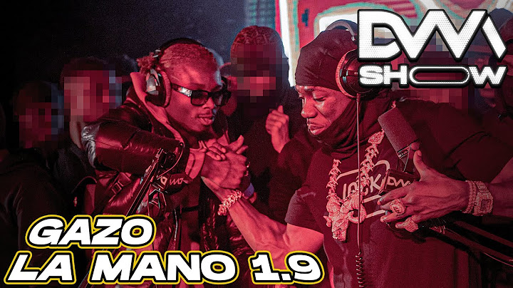 Gazo - POP ft. La Mano 1.9 #dvmshow