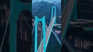 GUINNESS-LEVEL ENGINEERING βοΈ | Huajiang Canyon Bridge