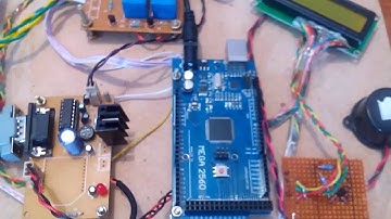 Home Automation - Industrial Parameters Monitoring Using WiFi  | Android - Arduino Mega 2560