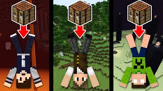 MINECRAFT, MAS TODA VEZ QUE CRAFTAMOS ALGO, SOMOS TELEPORTADOS ALEATÓRIAMENTE!