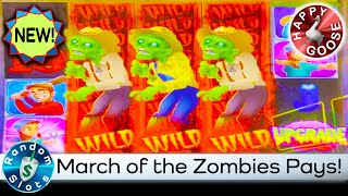⭐️ New 😄 March of the Zombies Slot Machine Bonus and Nice Wins