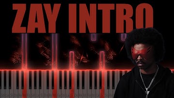 La Fève - ZAY INTRO (Piano Tutoriel & Cover) - Niveau Moyen
