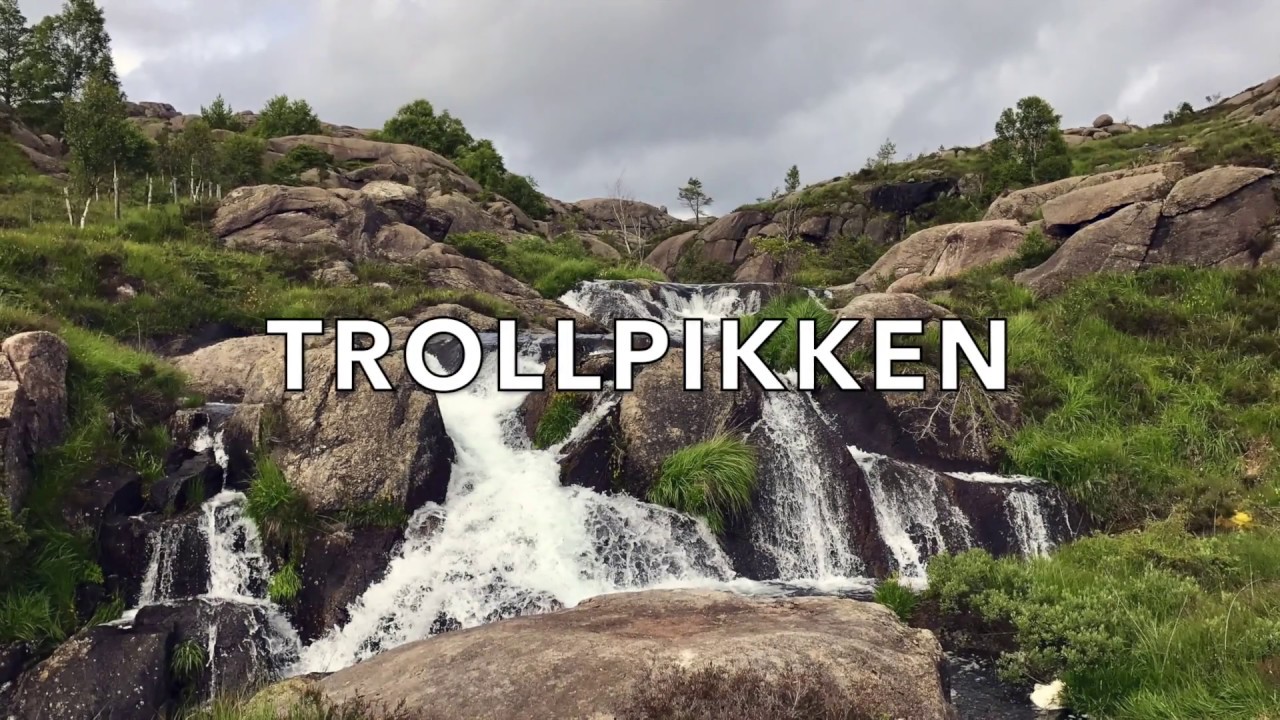 Drone DJI Phantom 4 Norway ( Trollpikken - Egersund )
