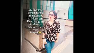 Turned pain into power.🖤#healingjourney#movingon #strongwomen#growthmindset #innerpeace #confidence✨