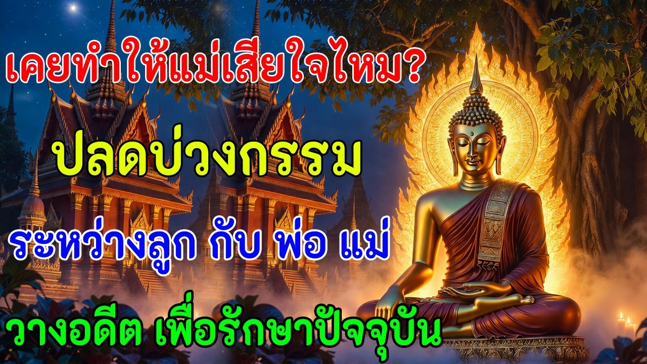 หมวดที่ ๓: เคยทำให้แม่เสียใจไหม? ปลดบ่วงกรรมระหว่างลูกกับ พ่อแม่ วางอดีต เพื่อรักษาปัจจุบัน