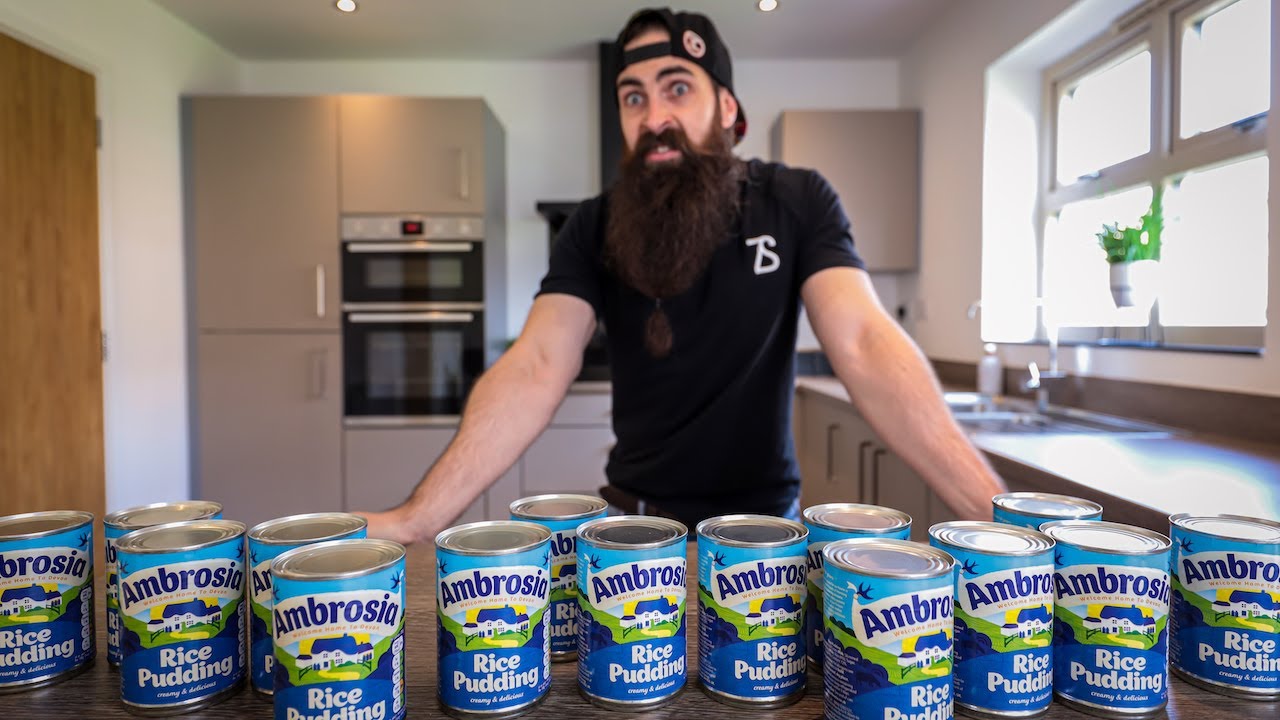 THE MOST RICE PUDDING EVER EATEN BeardMeatsFood YouTube