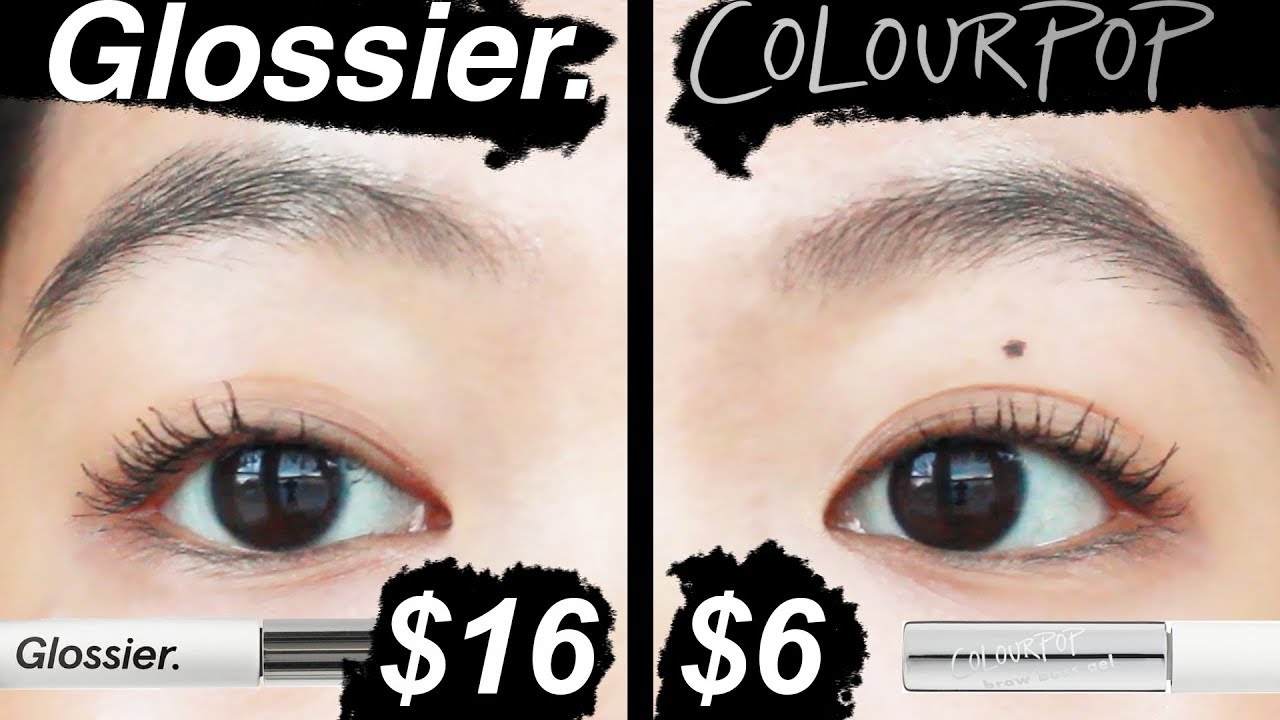 NEW ColourPop BOSS BROW vs Glossier BOY BROW || Dupe That?