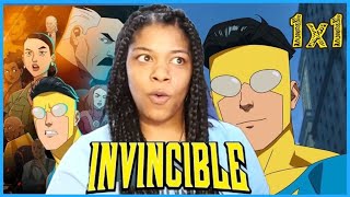 That Totally Unexpected Ending! WHAT IS GOING ON!?? | Invincible Ep 1 Reaction