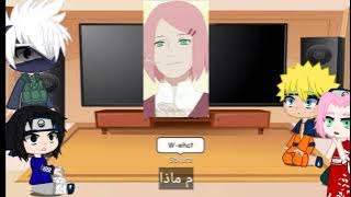 Past Team 7 react to sakura Haruno read description(مترجم)