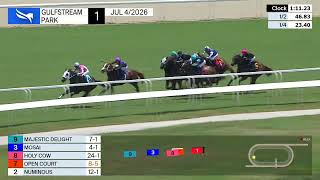 Gulfstream Park July 4, 2026 Race 1