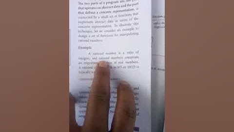 Cs chapter : 2 Abstract datatype using Rational numbers