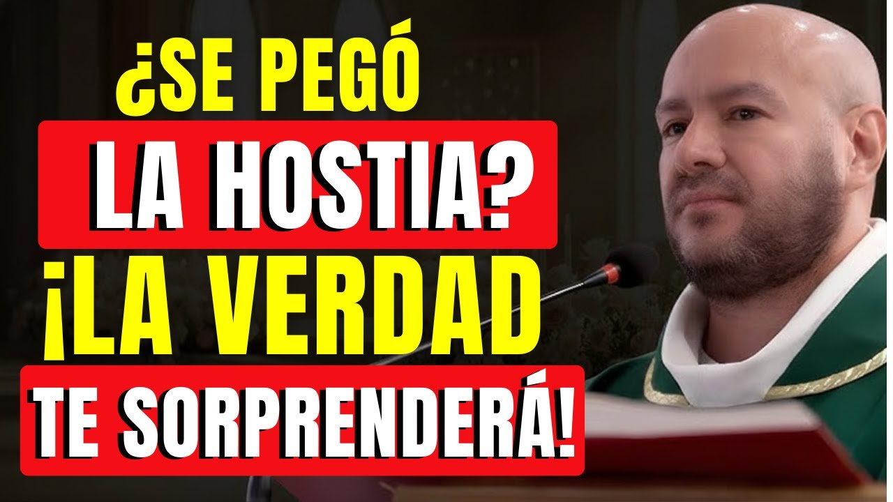 Padre Freddy Advierte: Si la Hostia Se Te Pegó en la Boca, ESTE Es Su Verdadero Significado
