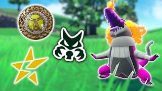 Pokemon Scarlet, A Shiny Badge Quest