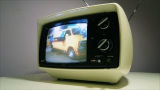 The Van on a 1977 Space Age Sears TV set