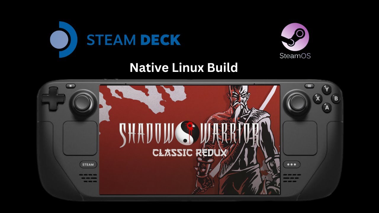 Steam Warrior Shadow Warrior Classic Redux - Steam Deck Gameplay - YouTube