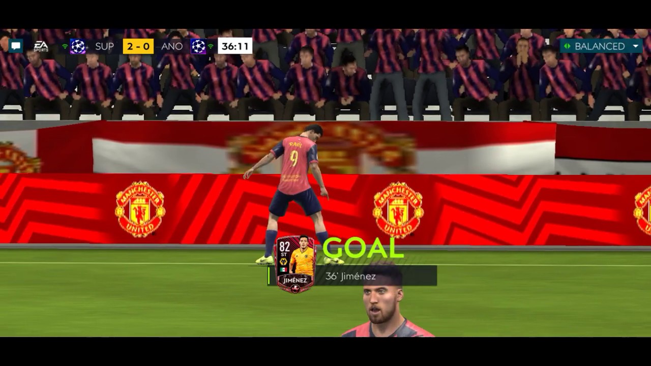 Full English premier league squad vs random team FIFA MOBILE 20