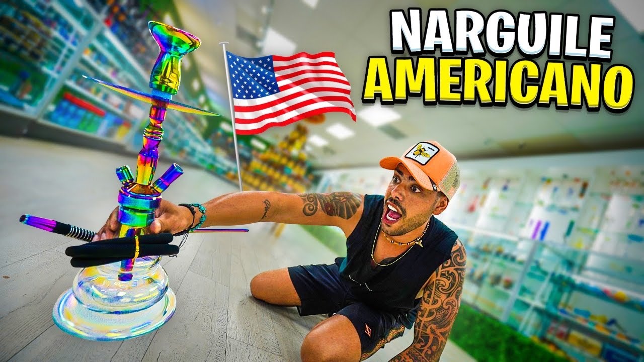 Я купил американский кальян * Попробую взять его с собой в Бразилию *