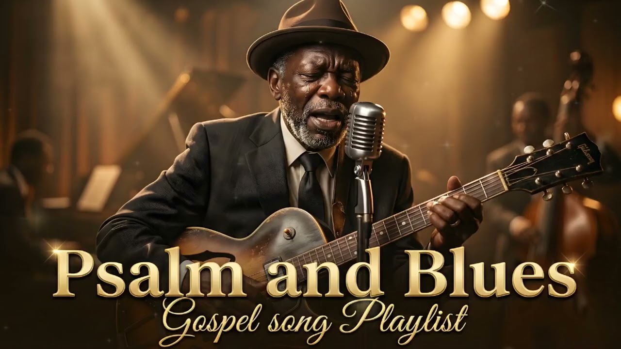 Psalm 91 & 23 Blues Playlist ✝️ Vintage Gospel for Deep Sleep & Healing Soul | Old School Prayer
