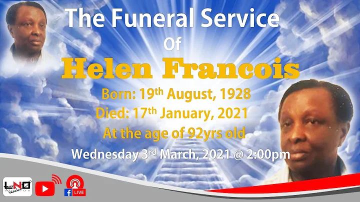 The Funeral Service of Helen Francois
