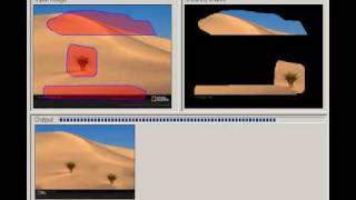 Photo Reshuffling program based on Bi-Directional Similarity and PatchMatch