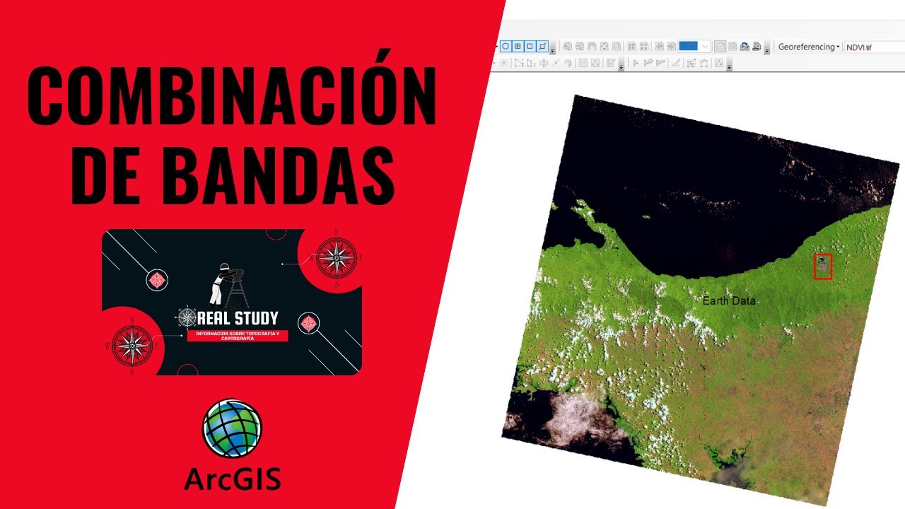 Combinacion de Bandas Landsat 9 en ArcGIS